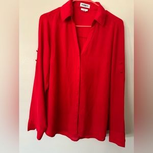 Express Portofino Slim Fit Red Size M never worn